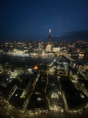 view of central london from Sky Garden